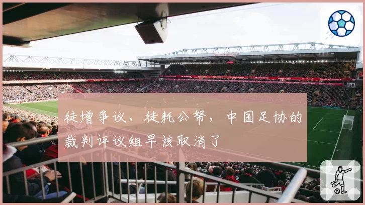 徒增争议、徒耗公帑,中国足协的裁判评议组早该取消了